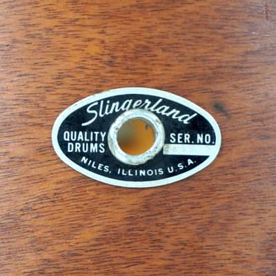 Slingerland  15x10" Tom 1976-1986 - Walnut image 7