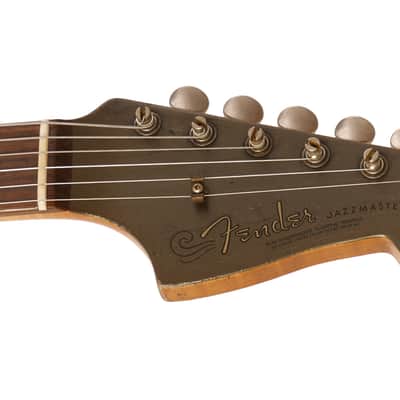 Fender Custom Shop Masterbuilt (Dale Wilson) Custom '59 Jazzmaster Heavy Relic Charcoal Frost Metallic Over Black (One of a Kind) #CZ557907 image 6