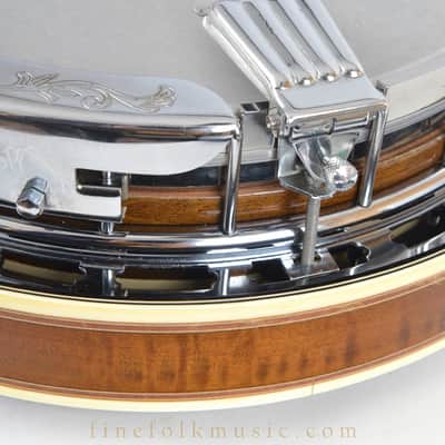 1980s Iida Mastertone Bluegrass Banjo Vega Style image 11
