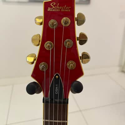 Schecter C/SH-1 Semi-Hollow Red | Seymour Duncan ’59/JB | Pro Setup | Excellent Condition image 2