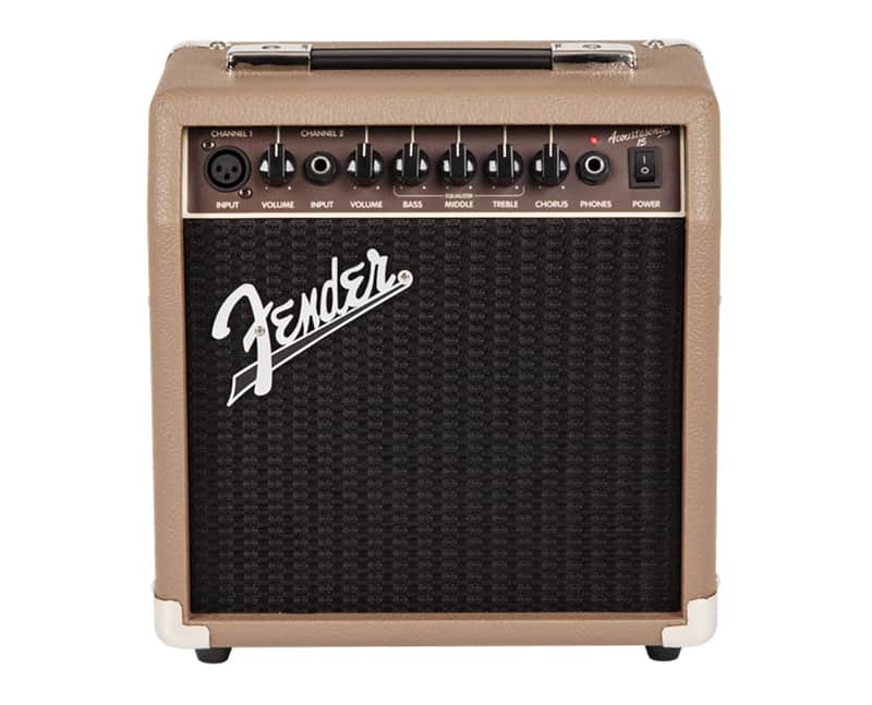 Used Fender Acoustasonic 15 Acoustic Guitar Amplifier image 1