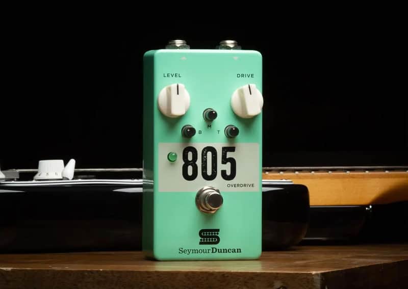 Seymour Duncan 805 Overdrive 2010s - Seafoam Green image 1
