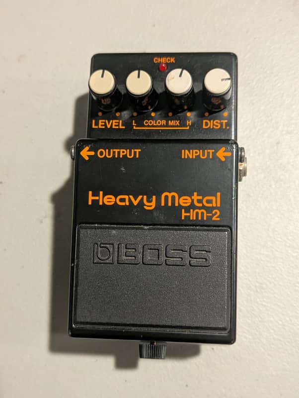 Boss HM-2 Heavy Metal (Black Label) 1983 - 1988 - Black image 1