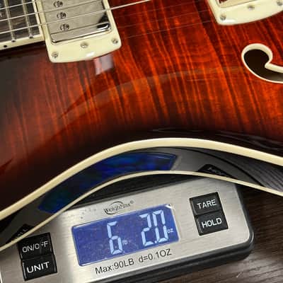 Used PRS SE Hollowbody II Piezo Orange Tiger w/bag TSU25368 image 11