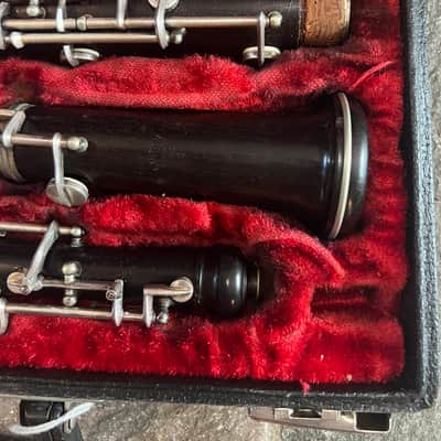 Linton brand wood Oboe with case. Made In USA image 4