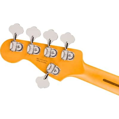 Fender American Ultra II Jazz Bass V 5-String Bass Maple Fingerboard w/ Hard Case - Avalanche image 7