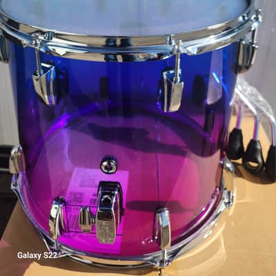 Pearl Crystal Beat Cotton Candy Fade 14x13" Floor Tom Drum w/Legs | NEW Authorized Dealer image 5