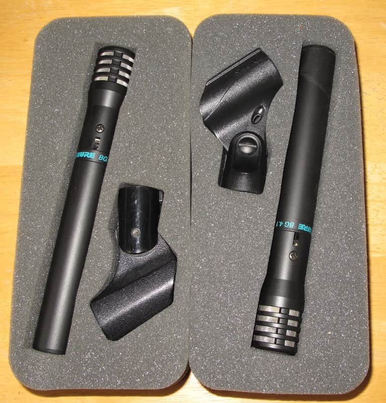 Shure BG4.1 Condenser Microphones (Pair) image 1