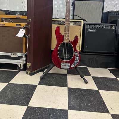 Ernie Ball Music Man 30th Anniversary StingRay 4 H Trans Red image 6