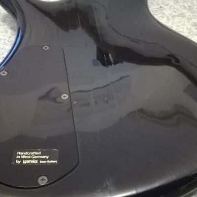 Warwick Streamer Stage one 1984 black, made in Germany! - Nr. 186 with license SPECTOR headstock image 7