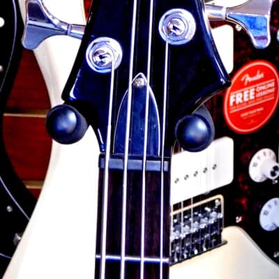 2012 ESP LTD F-104 Electric Bass! Humbuckers! 24 Frets! Gloss Black! VERY NICE!!! image 7