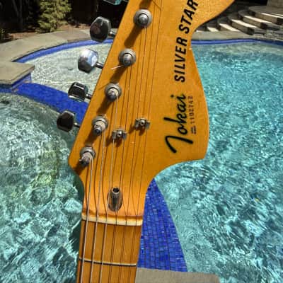 Vintage 1981 Tokai Silver Star Fender Stratocaster 1976 Strat The Edge 1970s image 5