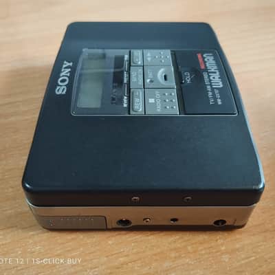 Sony GX 707 1992 - Sony Walkman recorder radio Cassette player WM-GX 707 Black working image 6