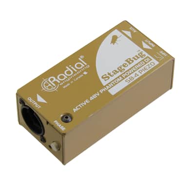 Radial StageBug SB-4 Piezo aktive DI Box - DI Box image 3