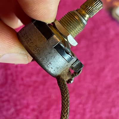 Vintage 1952 Gibson P90 P-90 + IRC wiring harness for Les Paul goldtop jr Junior es-150 es-125 130 135 archtop image 18