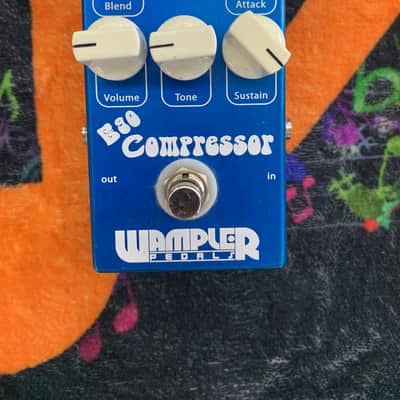 Wampler Ego Compressor V1 (Large Logo) 2010s - Blue image 1