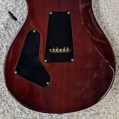 PRS - Paul Reed Smith Custom 24 Fire Red Elec. Guitar - 10 Top in Hardshell Case image 2