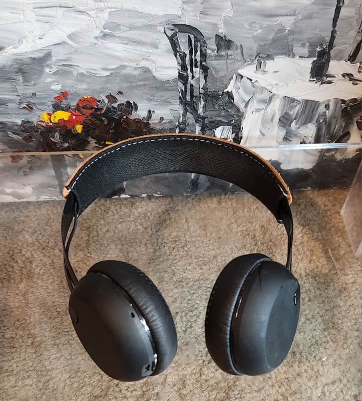 Skullcandy Skullcandy S5GBW Grind Wireless headphones 2010 - Black/suede image 1