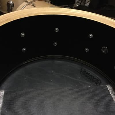 Tama AW316 Heavy Birch Snare 88' 1988 Piano Black Artstar Granstar Artwood image 13