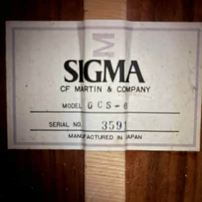 Sigma Martin GCS-6 1970s image 10