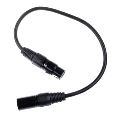 lightmaXX DMX Adapter Kabel XLR 5F/3M 5 pol female / 3 pol male 30cm - DMX Cable image 2