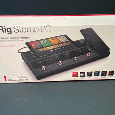 IK Multimedia iRig Stomp I/O Pedalboard Audio Interface w/ Original Box & Carry Bag image 13