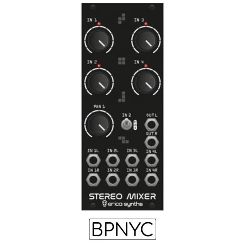 Erica Synths Drum Stereo Mixer image 1
