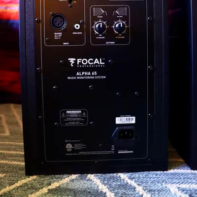 Focal Alpha 65 Active Monitor (Pair) FOR PARTS OR REPAIR image 8