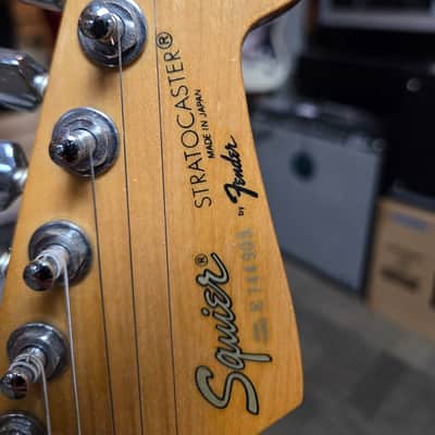 Squier 1987Japan Strat 1987 - Black image 8