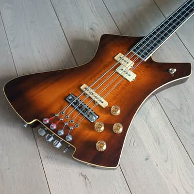Washburn B20 8 string 1978 sunburst image 1