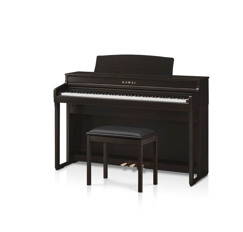 Kawai CA401 Digital Home Piano w/Bench Finish:Premium Rosewood image 1
