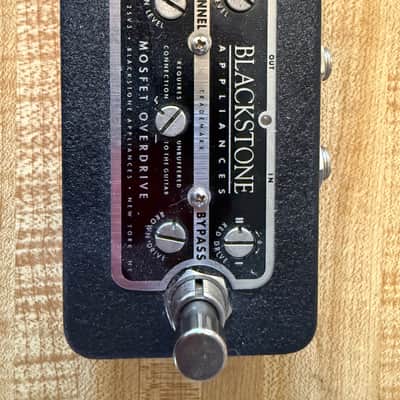 Blackstone Appliances Mosfet Overdrive 2010 - Black image 1
