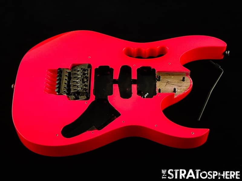 Ibanez JEMJRSP Steve Vai BODY & HARDWARE Guitar Locking Monkey Grip Pink image 1