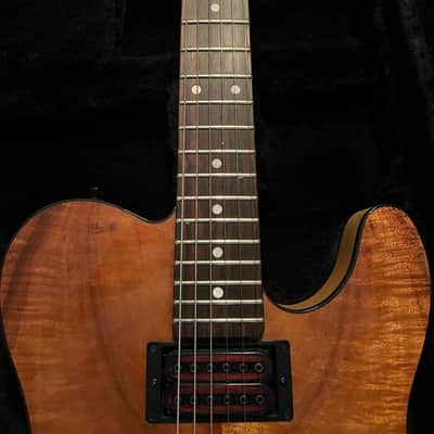 2016 Schecter USA Custom Shop PT CTM Exotic Figured Koa Swamp Ash Natural Gloss image 6
