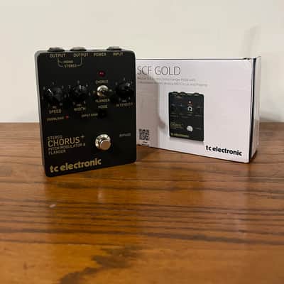 TC Electronic SCF Gold Stereo Chorus + Pitch Modulator & Flanger
