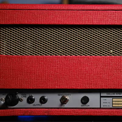 70s Sound City 50 Plus (L50) Red Head – Dallas Arbiter Era image 11