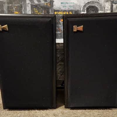 Rogers sound lab Vintage Roger Sound Labs (RSL) model VS-6 2 way bookshelf speakers. 80s  - Black wood image 1