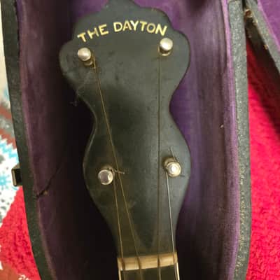 Dayton  4 String Tenor Early 1900's antique  - Original image 1