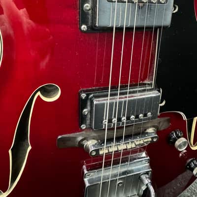 Yamaha SA-50 Hollow Body 50T 1967 - 1972 - Cherry Red image 8