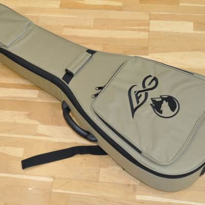 LAG Sauvage BCE / Jumbo Cutaway Electro / Acoustic-Electric 4-String Bass / Green Guitars Series / 2309LT23160 image 15