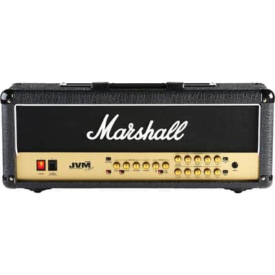 Marshall JVM Series JVM205H 50W Tube Guitar Amp Head Regular Black image 8