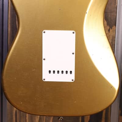 Fender Custom Shop Postmodern Stratocaster Journeyman Relic, Aged Aztec Gold image 15