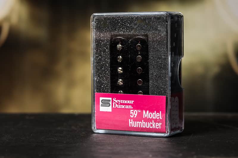Seymour Duncan SH-1N 59 Model 4 Conductor Neck Black PAF Les Paul Pickup image 1