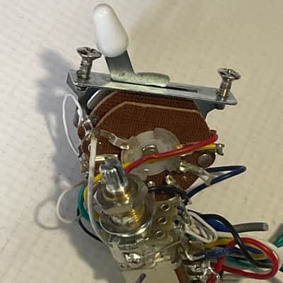 2020's Era Korean Charvel Pro Mod Style 1 Guitar Complete Electronics Volume Pot Jack image 6