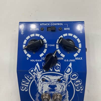 Snarling Dogs SDP-4 Blue Doo Tube Emulator Overdrive Rare Guitar Effect Pedal image 2
