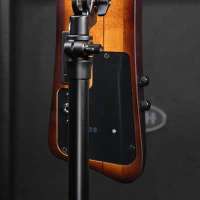 Ibanez Bass Workshop UB804 4-String Electric Upright Bass - Mahogany Oil Burst with Gig Bag image 12