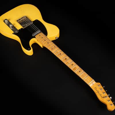 2005 Real Guitars Custom Built T - Butterscotch Blonde Heavy Relic Nitro | German Masterbuilt Telecaster 1-Piece Swamp Ash Body Suhr Pickups 3.0kg | CoA OHSC image 7