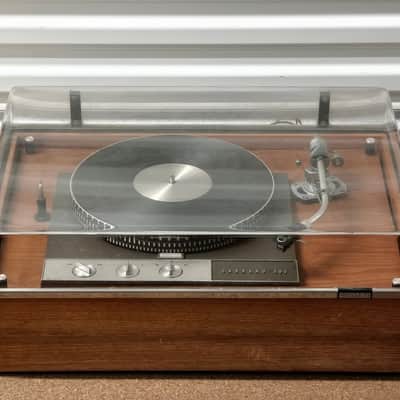 Garrard 401 Turntable + SME 3009 | Wooden Plinth & Dust Cover | Vintage Hi-Fi image 2