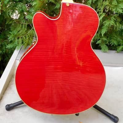 Hamer Grand Ole Opry Prototype 2005 Cherry Transparent image 9