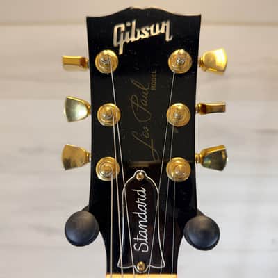 Gibson Les Paul Standard Double Cutaway Plus Trans Red – Repaired Headstock 2005 - Trans Red image 7